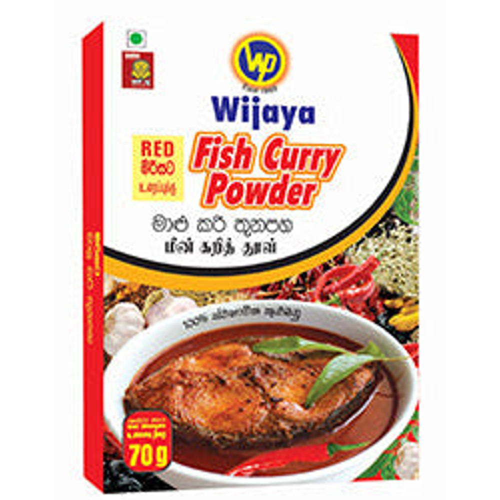 Wijaya Fish Curry Powder (RED) 70g