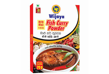 Wijaya Fish Curry Powder (RED) 70g